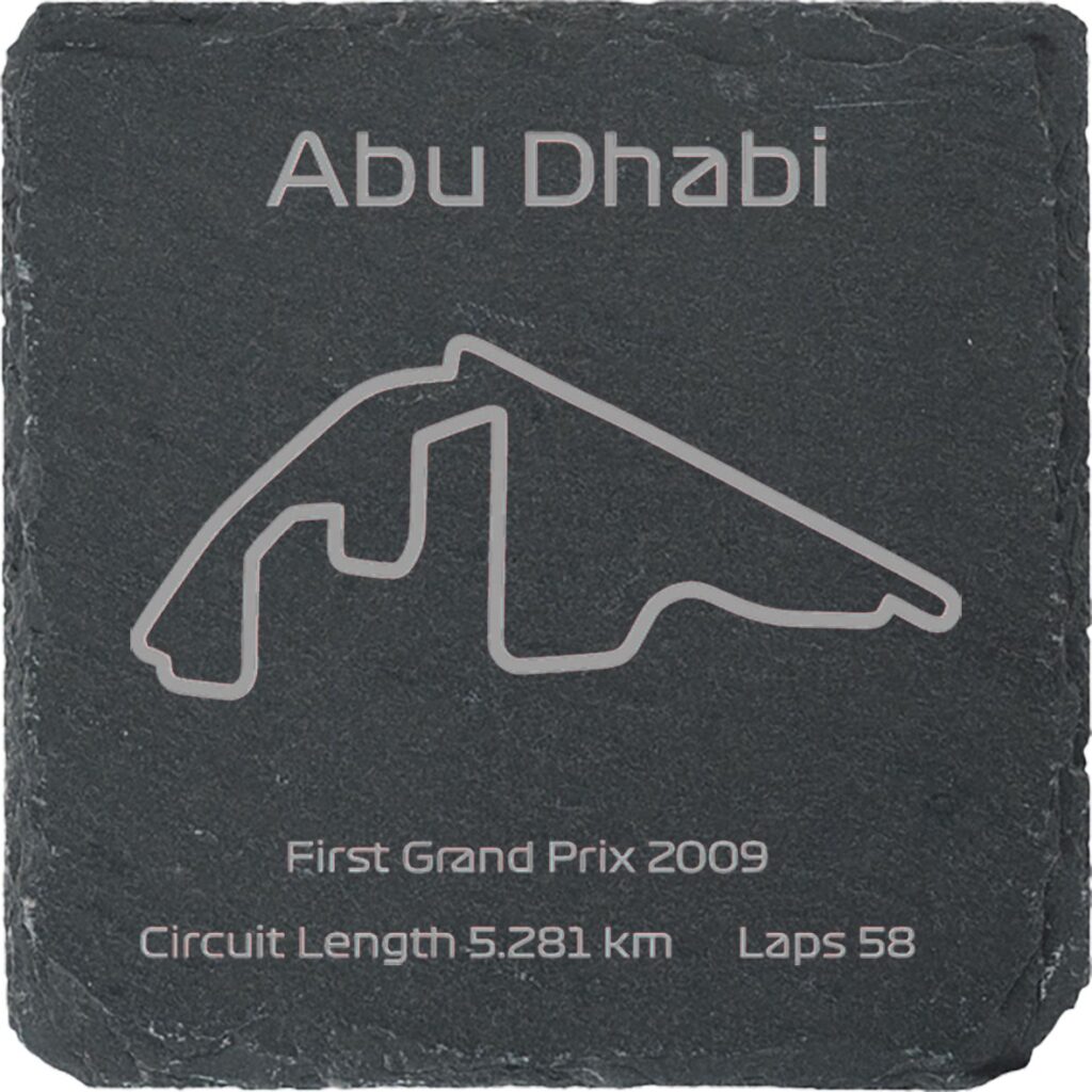 Race Track Style Drinks Coaster