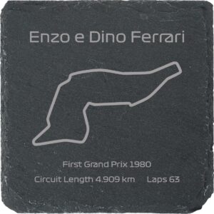 Race Track Style Drinks Coaster - Enzo e Dino Ferrari