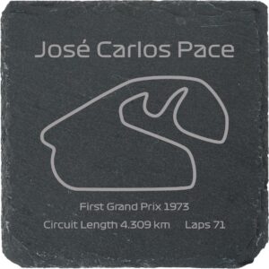 Race Track Style Drinks Coaster - Jose Carlos Place