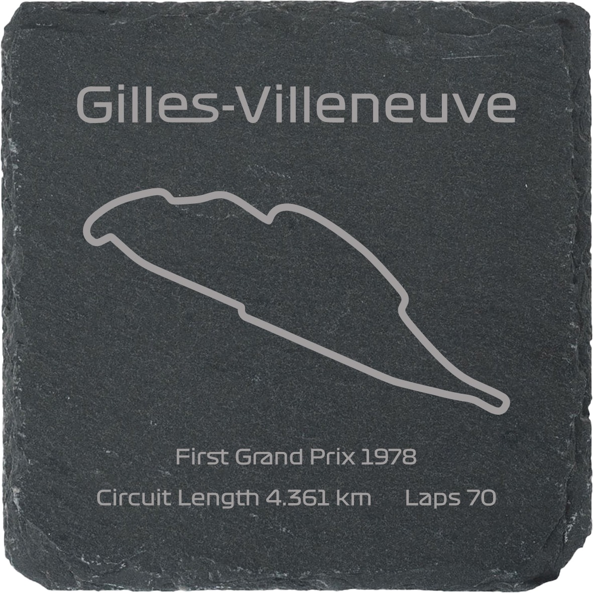 Race Track Style Drinks Coaster - Image 3
